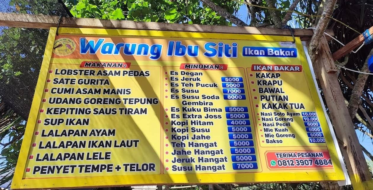 Gambar Kuliner Ikan Bakar Bu Siti