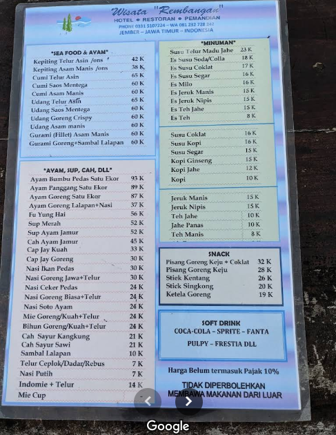 Gambar Kuliner Cafe Rembangan